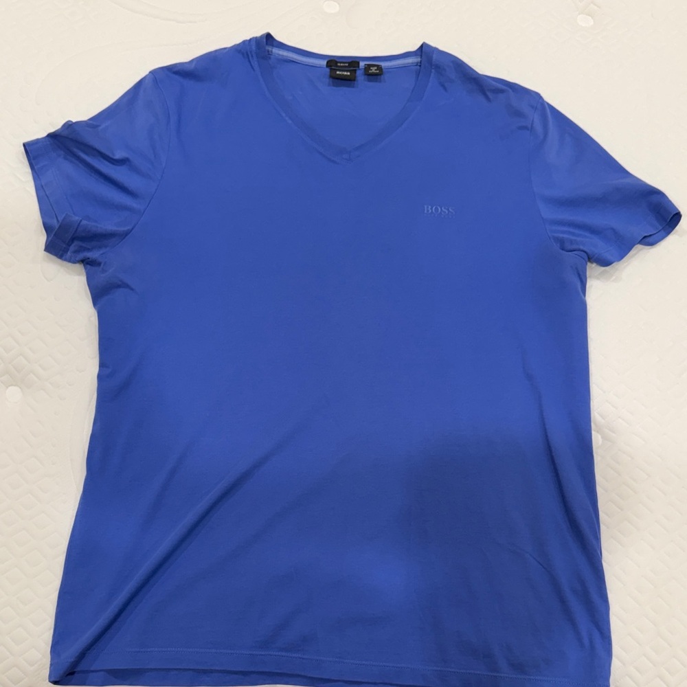 Boss Royal Blue Short Sleeve Tee